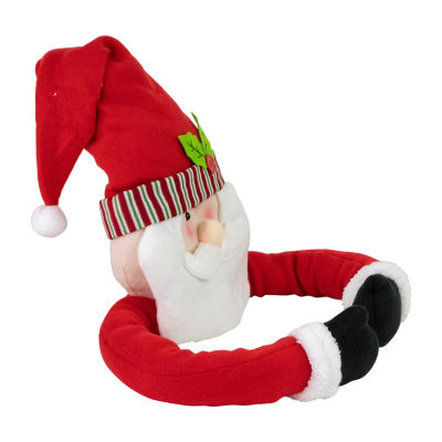 Northlight 27" Plush Santa Claus Unlit Christmas Tree Topper