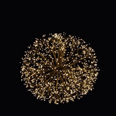 Northlight 12" Pre-Lit Led Brown Ball Decoration Warm White String Lights