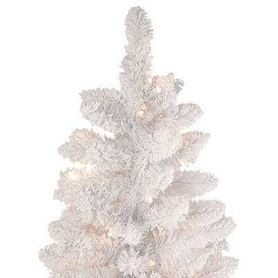 Northlight Medium Norway Artificial  Warm White Led Lights 6 1/2 Foot Pre-Lit Pine Christmas Tree