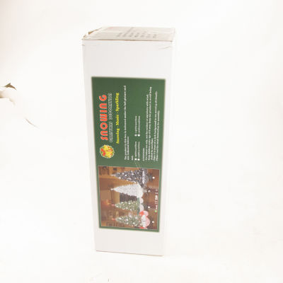 Northlight Lighted Musical Snowing Tinsel 6 Foot Pre-Lit Christmas Tree