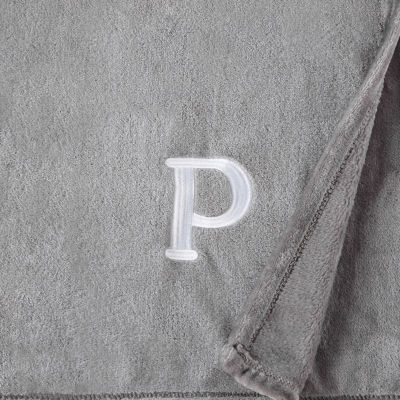 North Pole Trading Co. Monogram Throw