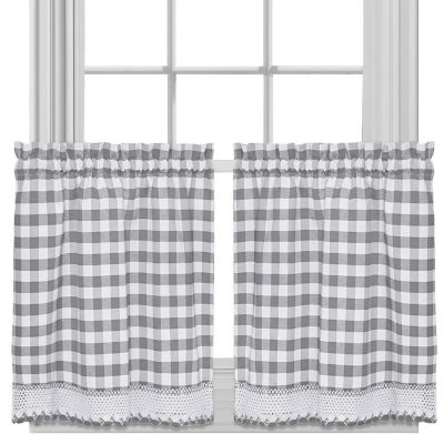 Sweet Home Collection Valance Color Gray JCPenney   DP0913201718051213M