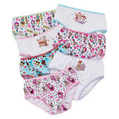 Disney Princess Girls Briefs Underwear 7-Pack, Sizes 4-8 