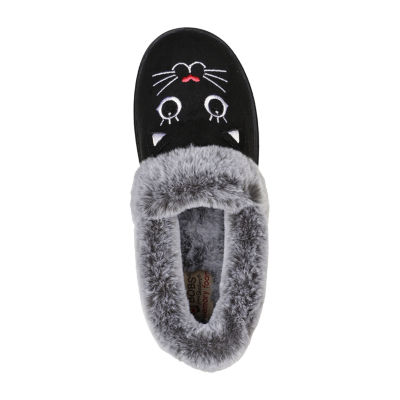 Skechers Bobs Womens Too Cozy Meow Pajamas Slip-On Shoe