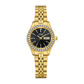 Citizen Quartz Womens Gold Tone Stainless Steel Bracelet Watch