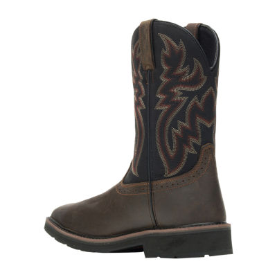 slip resistant cowboy boots mens