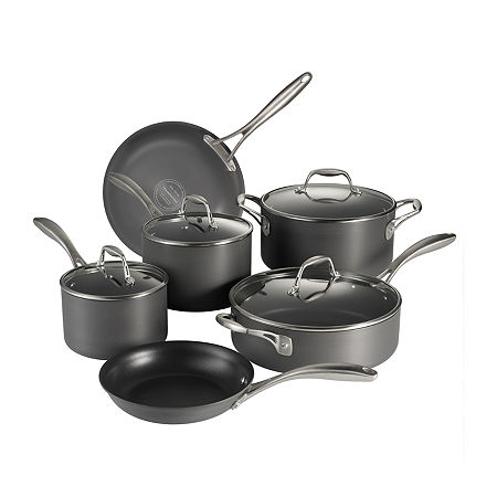 Tramontina Hard Anodized 10-pc. Cookware Set, One Size, Gray