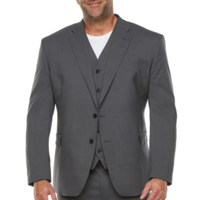 JF J.Ferrar Mens Classic Fit Suit Jacket-Big and Tall
