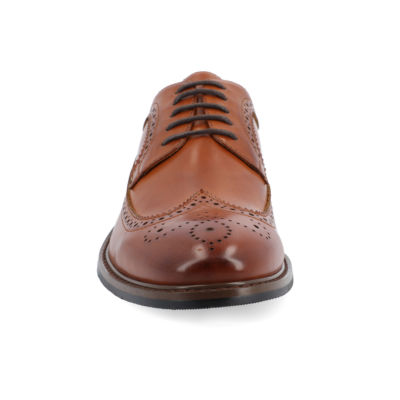 Vance Co Mens Gordy Wing Tip Oxford Shoes