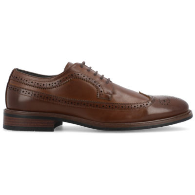 Vance Co Mens Gordy Wing Tip Oxford Shoes