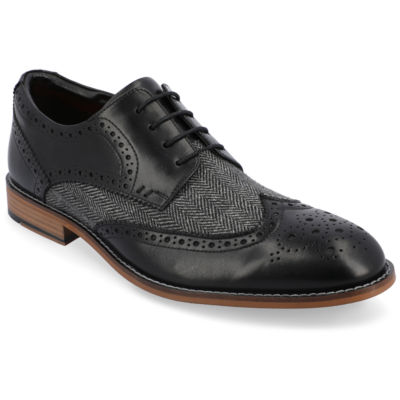 Thomas And Vine Mens Filmore Wing Tip Oxford Shoes