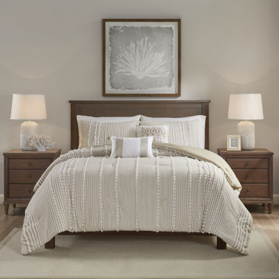 Harbor House Anslee 3-pc. Midweight Embroidered Comforter Set