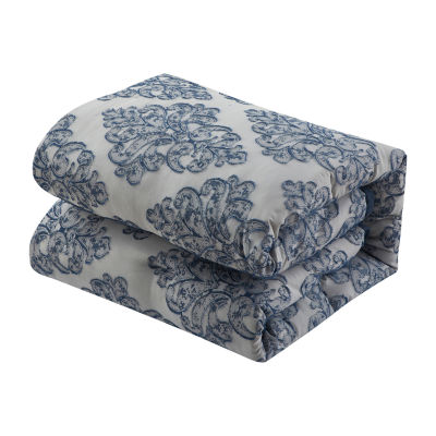 Stratford Park Lana 10-pc. Damask + Scroll Midweight Comforter Set