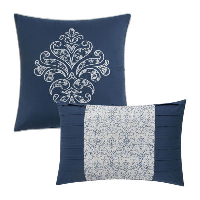 Stratford Park Lana 10-pc. Damask + Scroll Midweight Comforter Set