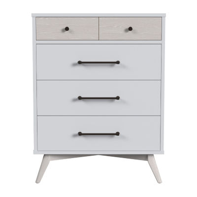 Westwood Design Rowan Youth -Drawer Chest in Ash Linen