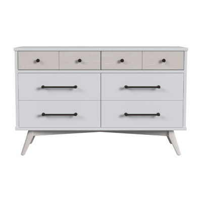 Westwood Design Rowan Youth 6-Drawer Dresser in Ash Linen