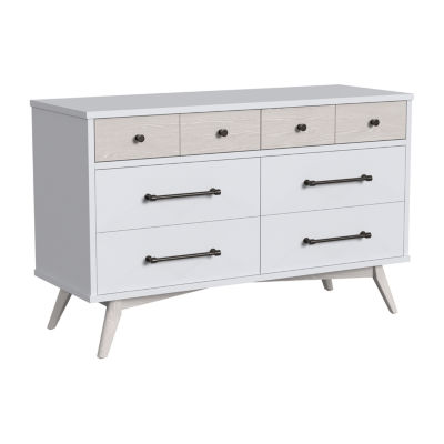 Westwood Design Rowan Youth 6-Drawer Dresser in Ash Linen