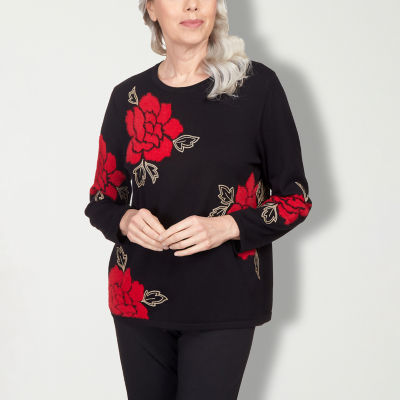 Alfred dunner embroidered discount sweatshirts