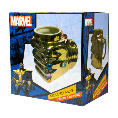 Marvel Infinity Gauntlet 20 Oz Ceramic Molded Coffee Mug