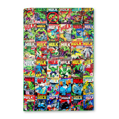 Marvel Hulk Oversized Comic Book Fleece Unisex Throw Blanket