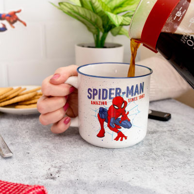 Marvel Spider-Man Authentic 1962 20 Oz Camper Travel Mug