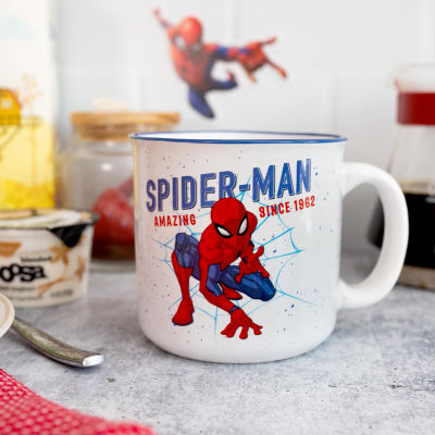 Marvel Spider-Man Authentic 1962 20 Oz Camper Travel Mug