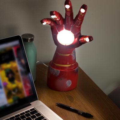 Marvel Iron Man Gauntlet 14 Inch Led Collectible Lamp Desk