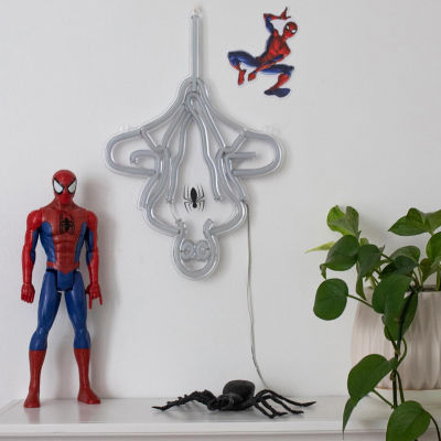 Marvel Spider-Man Hanging Led Neon Wall Light Lamp