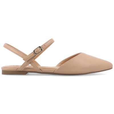 Journee Collection Womens Martine Pointed Toe Ballet Flats