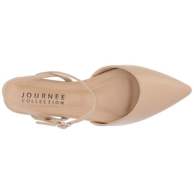 Journee Collection Womens Martine Pointed Toe Ballet Flats