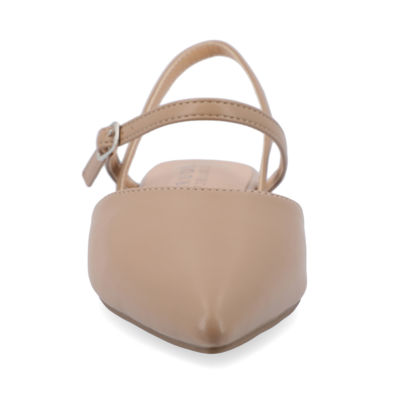 Journee Collection Martine Womens Pointed Closed Toe Ballet Flats