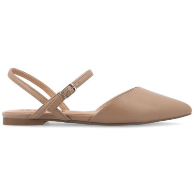 Journee Collection Martine Womens Pointed Closed Toe Ballet Flats