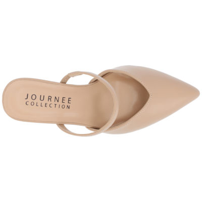 Journee Collection Womens Yvon Pointed Toe Stiletto Heel Pumps