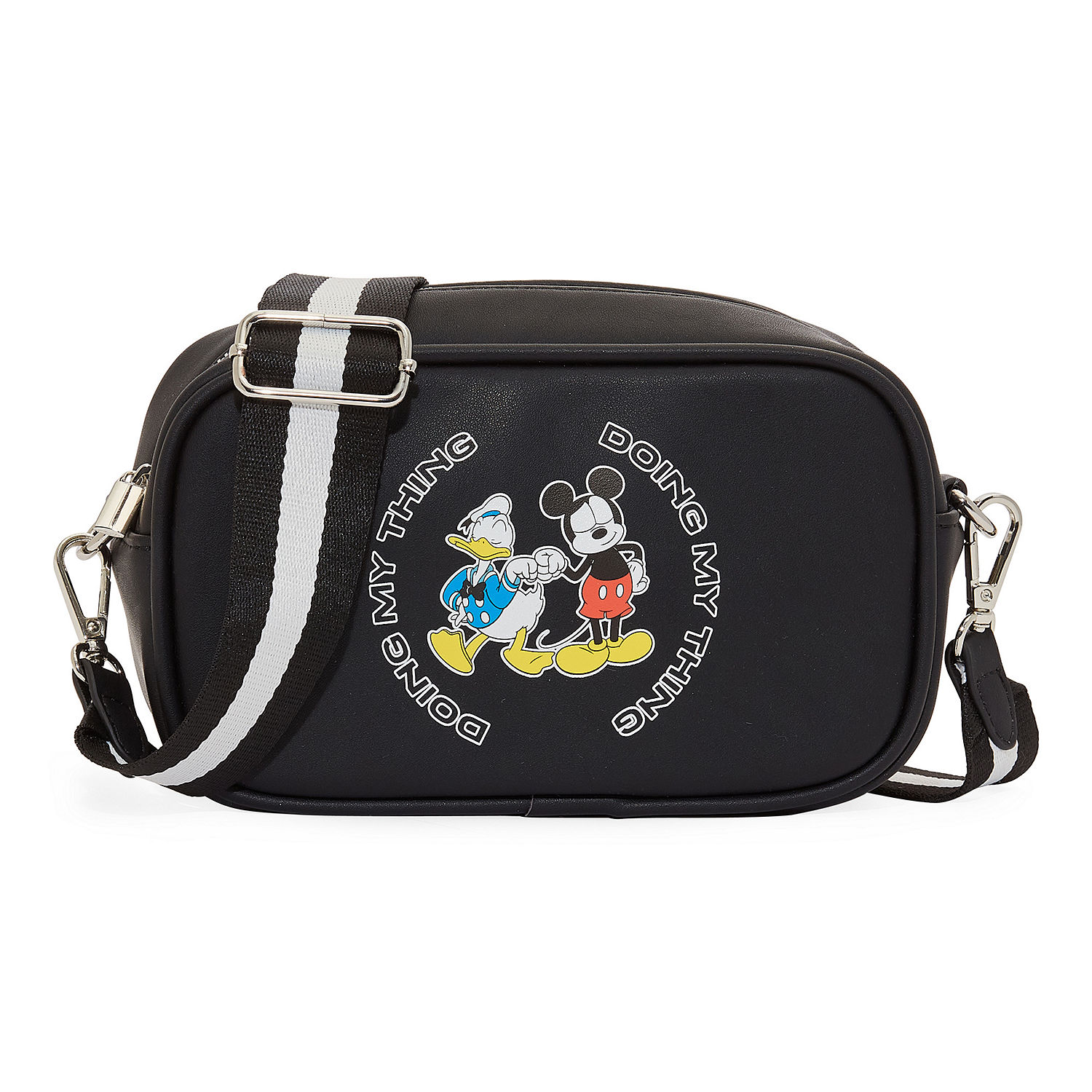 Skinnydip London Mickey Mouse Crossbody Bag, Color: Black - JCPenney