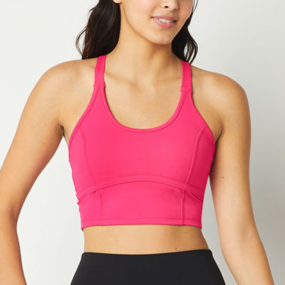 Arizona Womens Juniors U Neck Sleeveless Active Tank Top