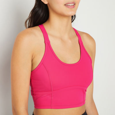 Arizona Womens Juniors U Neck Sleeveless Active Tank Top