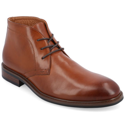 Vance Co Mens Linus Flat Heel Chukka Boots