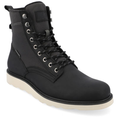 Territory Mens Elevate Flat Heel Lace-Up Boots