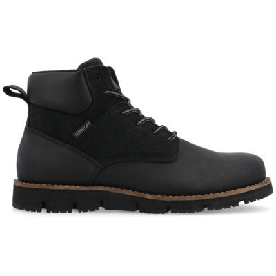 Territory Mens Range Flat Heel Lace-Up Boots