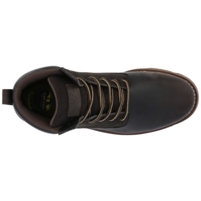 Territory Mens Range Flat Heel Lace-Up Boots