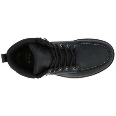 Territory Mens Venture Flat Heel Lace-Up Boots