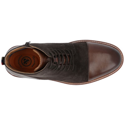 Thomas And Vine Mens Jagger Flat Heel Lace Up Boots