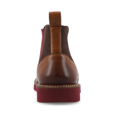 Thomas And Vine Mens Ventura Flat Heel Chelsea Boots