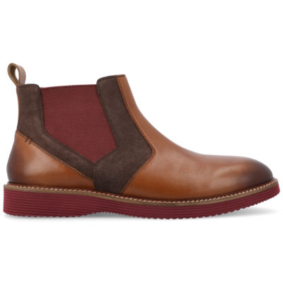 Thomas And Vine Mens Ventura Flat Heel Chelsea Boots