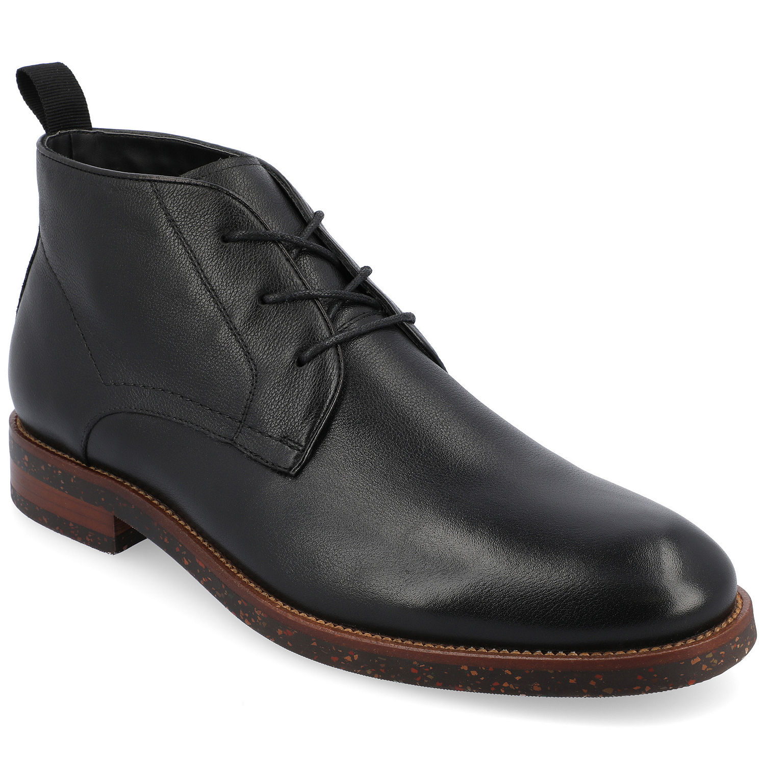 Thomas And Vine Mens Wilcox Flat Heel Chukka Boots, Color: Black - JCPenney
