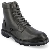 J. Ferrar Mens Slate Block Heel Lace Up Boots jf j.ferrar | Shoes | Jf Jferrar Mens Slate Block Heel Lace  main image 3