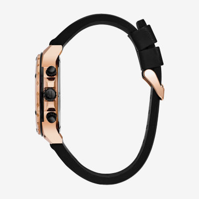 Bulova Marine Star Mens Chronograph Black Strap Watch 98b104