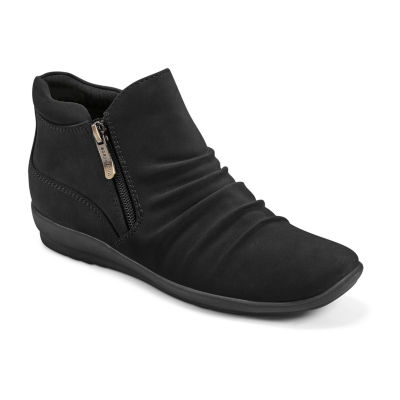 Easy Spirit Womens Aleta Flat Heel Booties