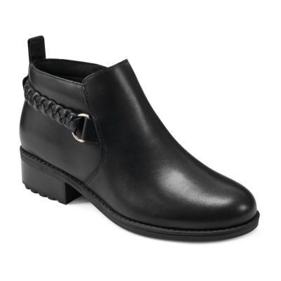 Easy Spirit Womens Roslyn Flat Heel Booties