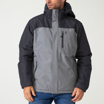 Free Country Mens Lined Water Resistant Midweight Puffer Jacket MainPlace Mall